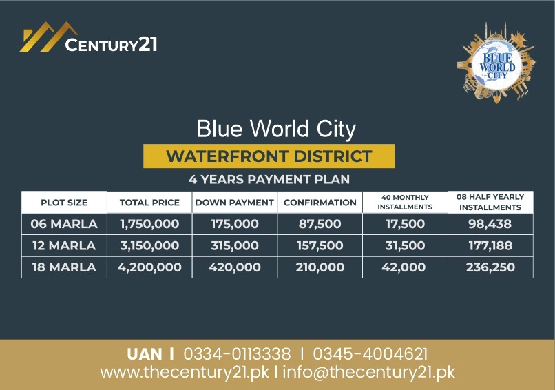 Blue World City Booking