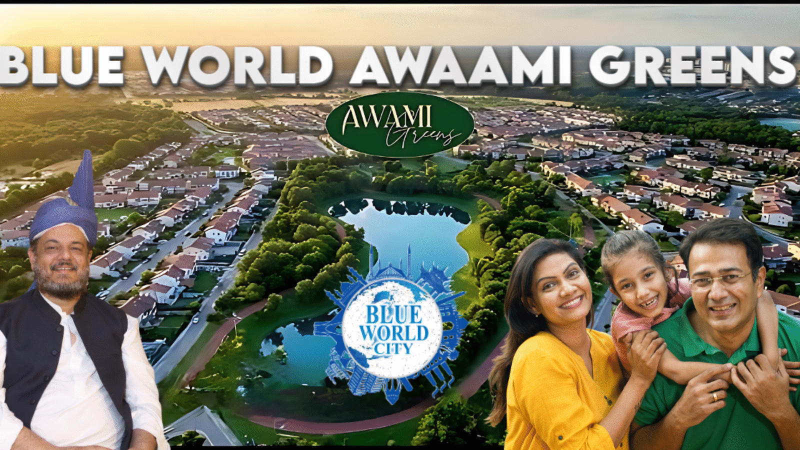 Blue world city awaami greens