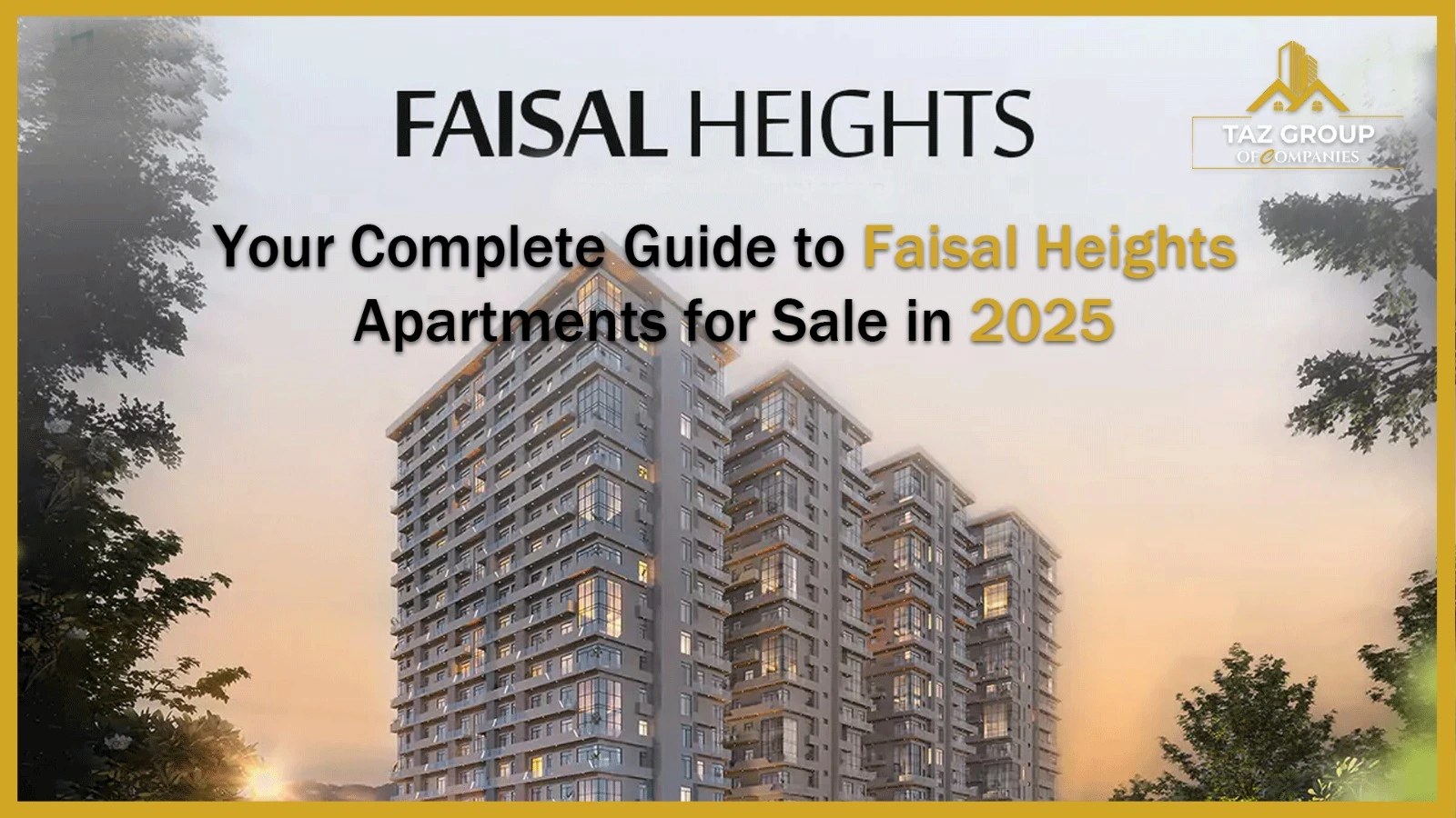 Faisal Heights Apartments For Sale