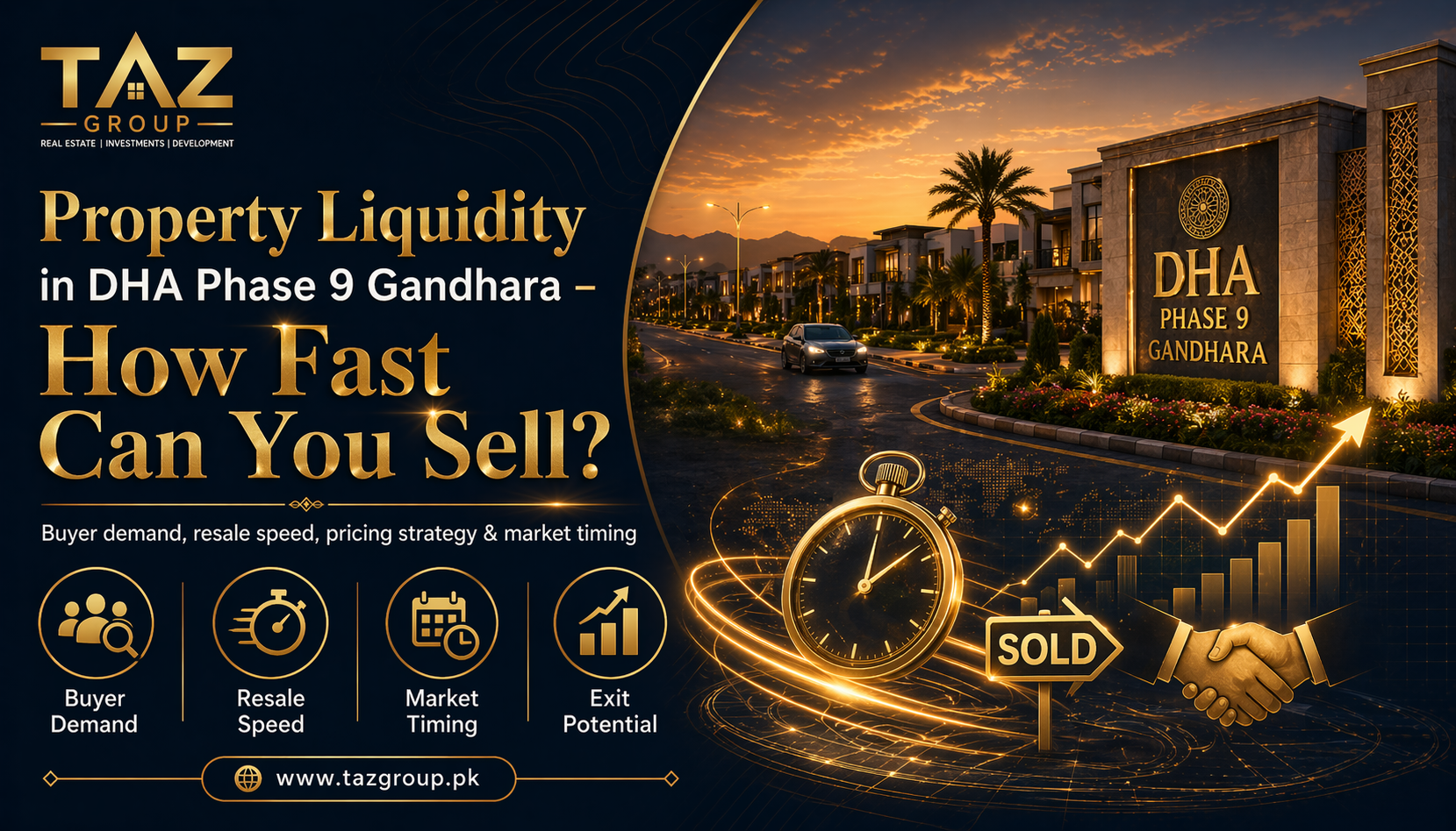 Property Liquidity in DHA Phase 9 Gandhara – How Fast Can You Sell?