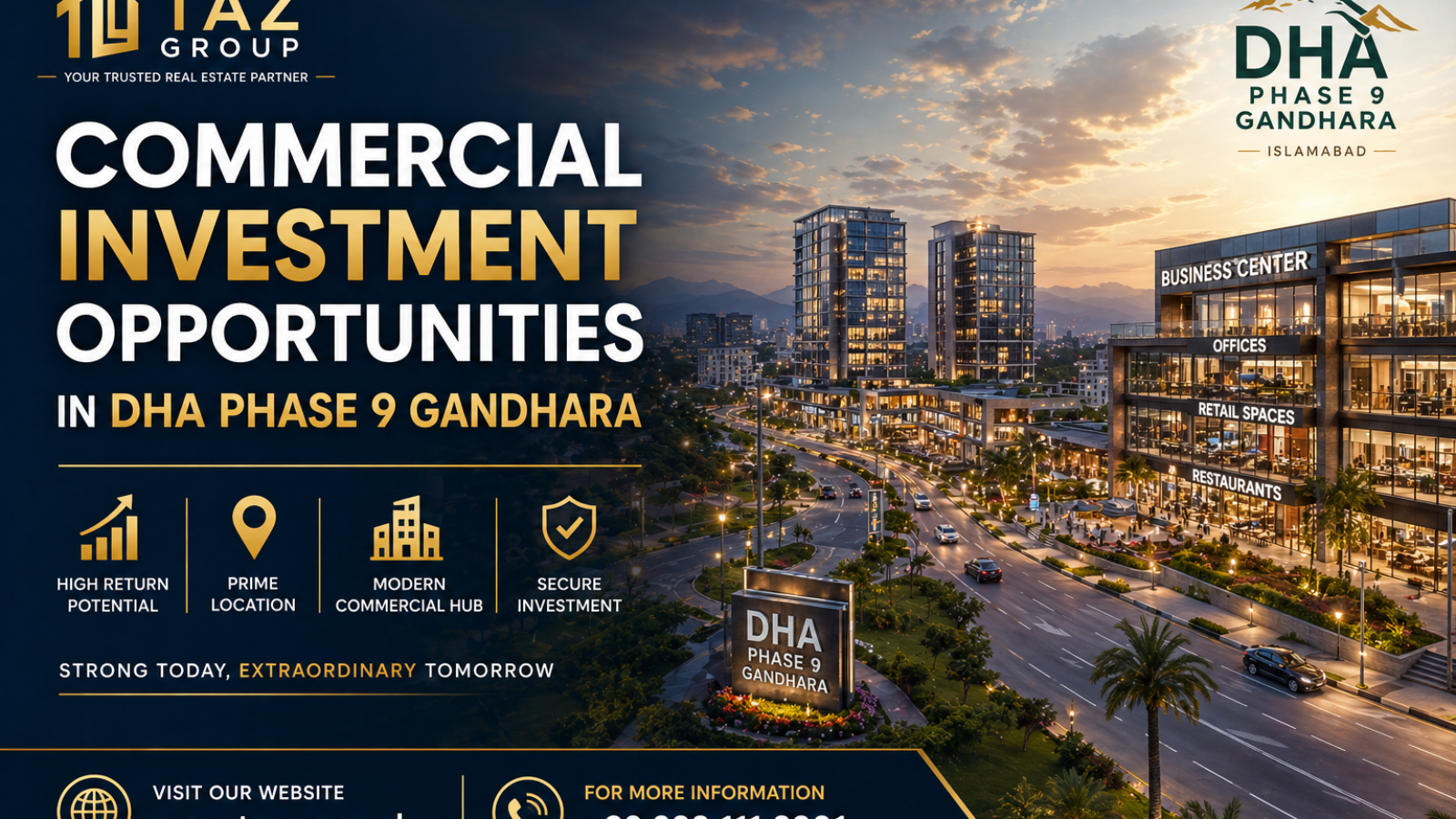 Commercial Investment Opportunities in DHA Phase 9 Gandhara