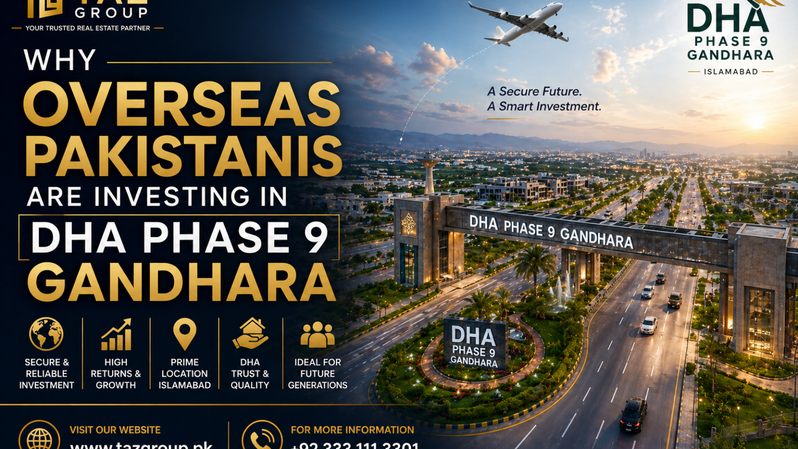 Why Overseas Pakistanis Are Investing in DHA Phase 9 Gandhara