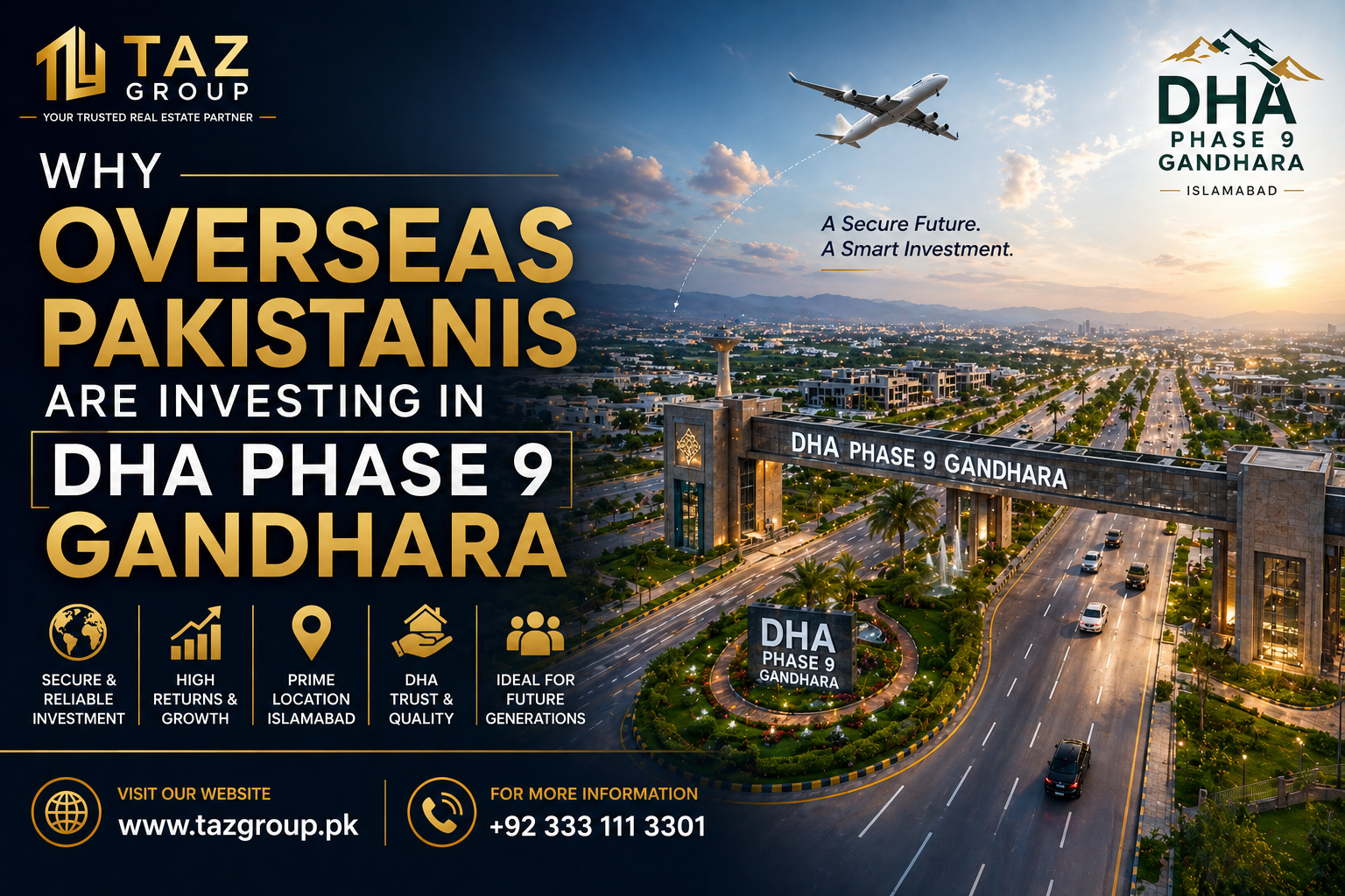 Why Overseas Pakistanis Are Investing in DHA Phase 9 Gandhara