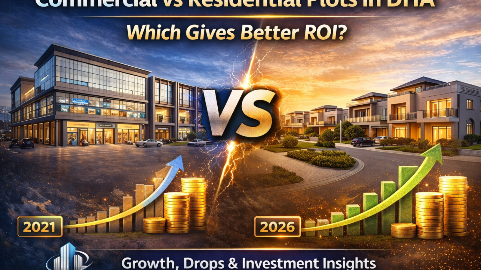 Commercial vs Residential Plots in DHA – Which Gives Better ROI?